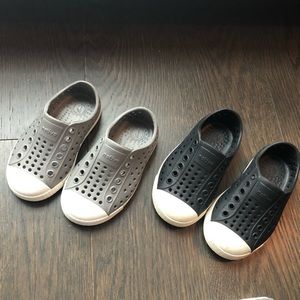 Two pairs of Native shoes- make an offer!